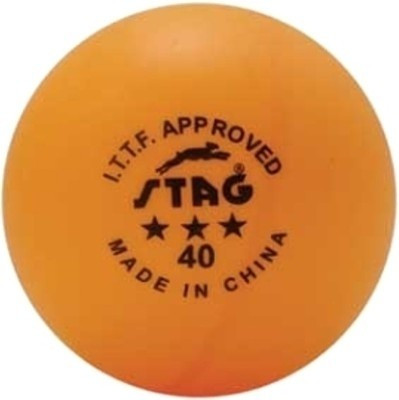 

Stag Three Star Table Tennis Ball(Pack of 30, Orange)