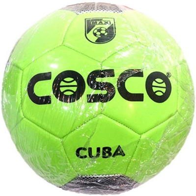 

Cosco Cuba Football - Size: 5(Pack of 1, Green, Multicolor), Assorted