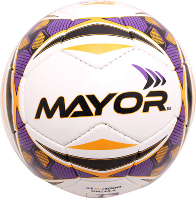 

Mayor Sigma Football - Size: (Pack of 1, Yellow, Purple