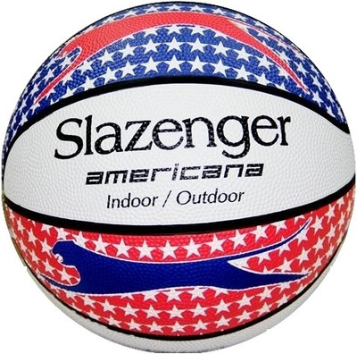 

Slazenger Americana Stars Basketball - Size: (White, Blue, Red