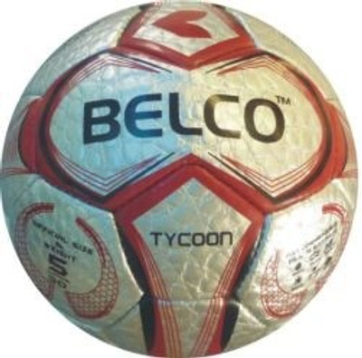 

BELCO TYCON 3 Football - Size: (Pack of 1, Red, Silver