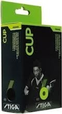 

Stiga Cup Table Tennis Ball(Pack of 6, Yellow)