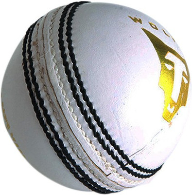 

Wolfer Supreme County White Leather Cricket Leather Ball(Pack of 1, White)