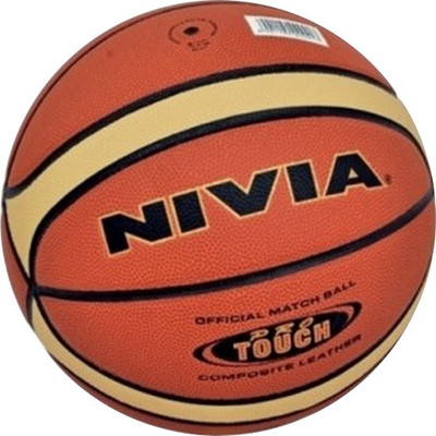

Nivia Pro-Touch Basketball - Size: (Multicolor, Orange;cream