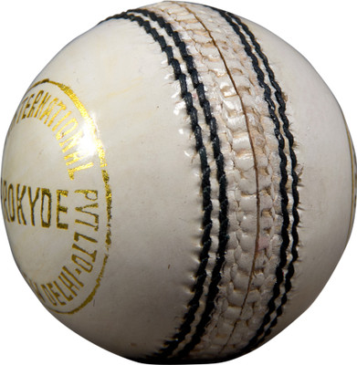 

Prokyde Delta Crown Cricket Leather Ball(Pack of 1, White)