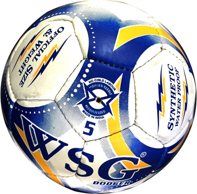 

WSG Dodger Football - Size: 5(Pack of 1, Multicolor)