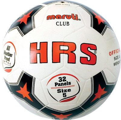 

HRS Club Football - Size: 3(Pack of 1, White)