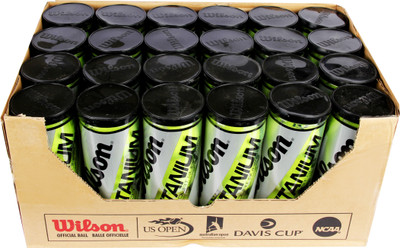 

Wilson Titanium 3 Tennis Ball(Pack of 72)