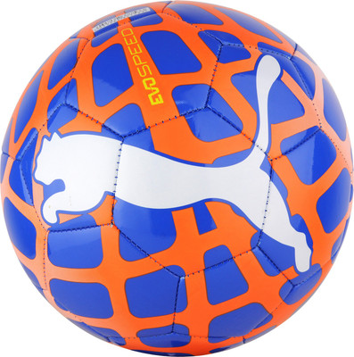 

Puma evoSpeed 5.4 Football - Size: 5(Pack of 1, Orange, Blue)