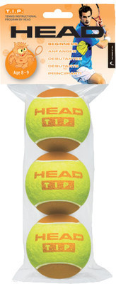 

Head TIP-II Tennis Ball(Pack of 3, Orange), Green;orange