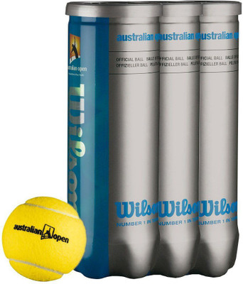 

Wilson Australian Open Tennis Ball(Pack of 12, Yellow)