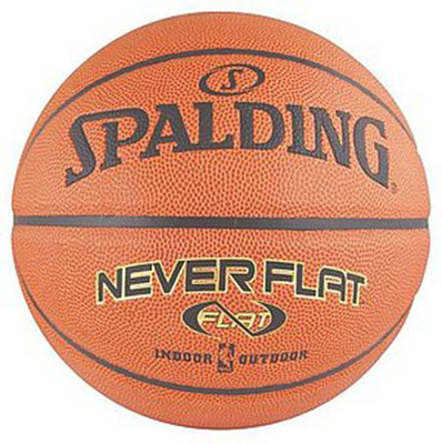 

SPALDING Never Flat Basketball - Size: (Pack of 1, Orange