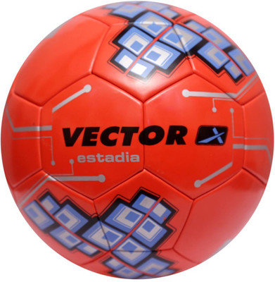 

Vector X Estadia Rubber Thermobonded Football - Size: (Pack of 1, Red