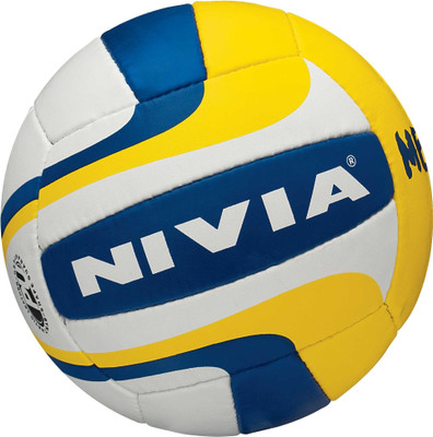 

Nivia Merger Volleyball - Size: (Blue, Yellow, White
