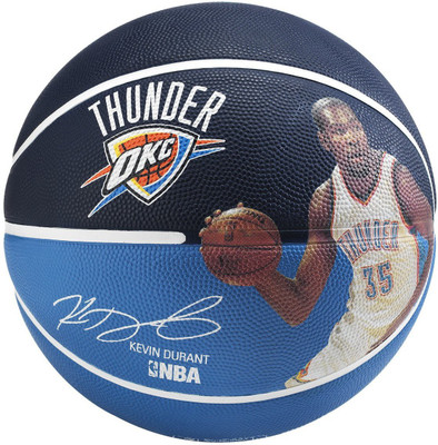 

SPALDING Player Durant Basketball - Size: (Pack of 1, Blue, Navy blue;skyblue