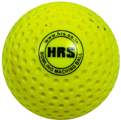 

HRS Bowling Machine Cricket Rubber Ball(Pack of 1, Yellow)