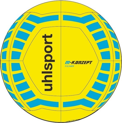 

UHL Sport M-Konzept Team 2 Football - Size: (Multicolor, Silver;fluo orange;black