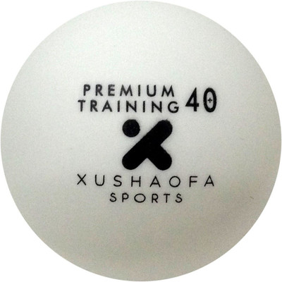 

Xushaofa Premium Seamless 40+ Table Table Tennis Ball(Pack of 6, White)