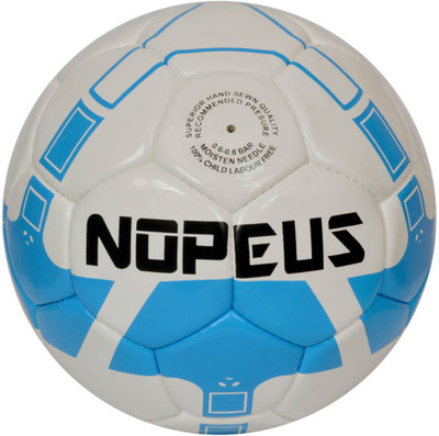 

Nopeus WHITE & LIGHT BLUE Football - Size: (Pack of 1, White, Blue