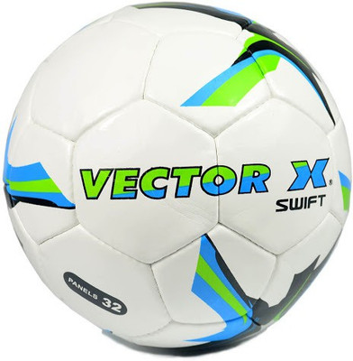 

Vector X Swift Football - Size: (Pack of 1, White, Green, Multicolor