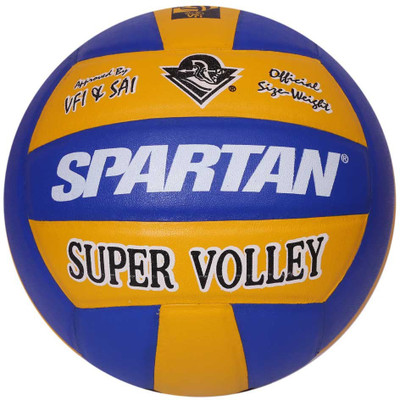 

Spartan Super Volley Volleyball - Size: (Pack of 1, Multicolor