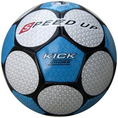 

Speed Up Kick Cross Leatherite Football - Size: (Pack of 1, Multicolor