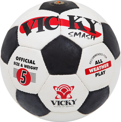 

Vicky Smash- Football - Size: (Pack of 1, White, Black