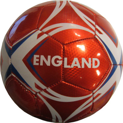

Vector X Metalic England Chrome Football - Size: (Orange, White