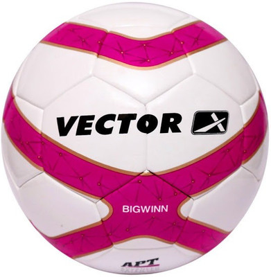 

Vector X Thermo Bonded Bigwinn Football - Size: (Pack of 1, White, Pink