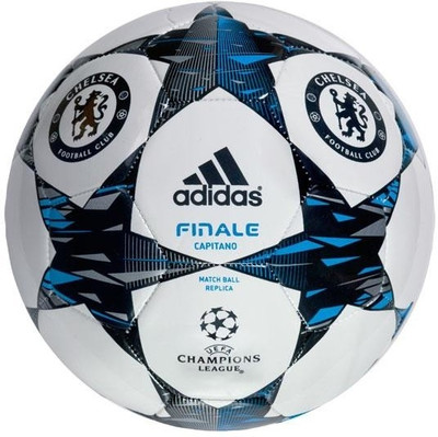 

ADIDAS Chelsea Capitano Finale Football - Size: 5(Pack of 1, White, Blue)