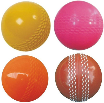 

Ceela Sports Wind Cricket Rubber Ball(Pack of 4, Multicolor)
