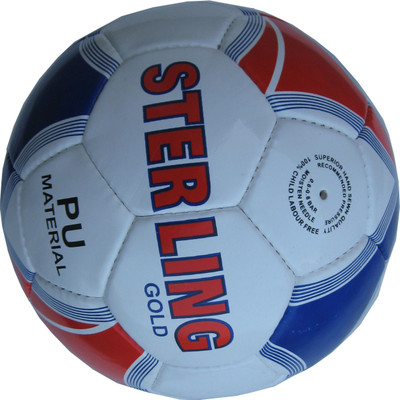 

Prospo super striker air dominator (4 ply ) sterling gold Football - Size: (Pack of 1, Red, White, Blue, White;red;blue