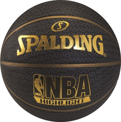 

SPALDING Fast S Highlight Series Basketball - Size: (Gold, Black