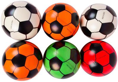 

Planet of Toys Set Of 12 Balls Design Foam Ball(Pack of 6, Multicolor)