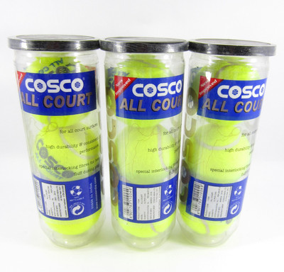 

Cosco All Court Tennis Ball(Pack of 9, Green)