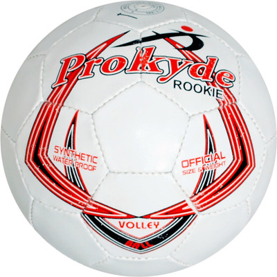 

Prokyde Rookie Volleyball - Size: (Pack of 1, White, Red