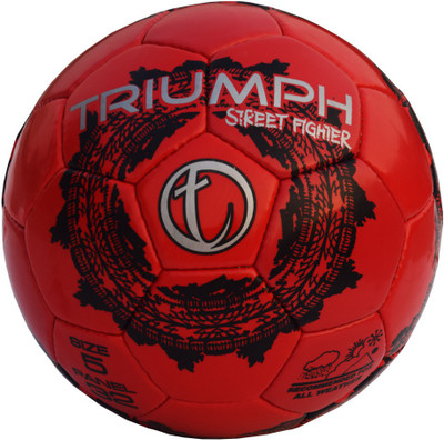 

Triumph Street Fighter Red Football - Size: (Pack of 1, Red