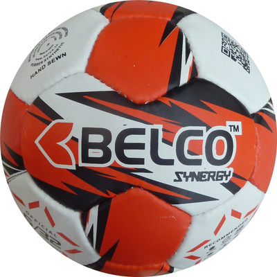 

BELCO SYNERGY 2 Football - Size: (Pack of 1, Red, Black, White
