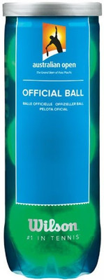 

Wilson Australian Open Tennis Ball(Pack of 3, Green)