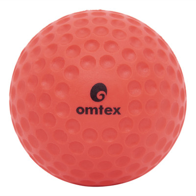 

Omtex Dimple Cricket Rubber Ball(Pack of 1, Pink), Orange