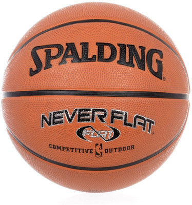 

SPALDING NeverFlat Basketball - Size: (Pack of 1, Maroon, Brick