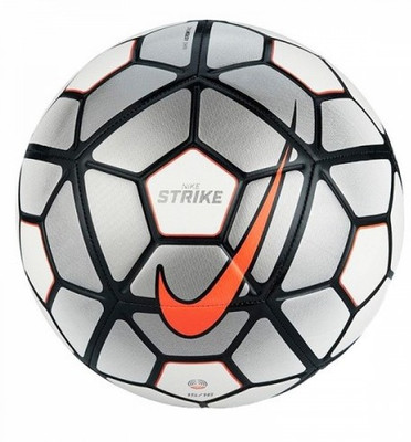 

Nike AEROWTRAC Strike 2016 Football - Size: (Pack of 1, Silver, Red, Black