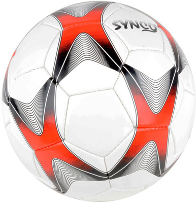 

Synco 5000 Football - Size: (Pack of 1, White, Black, Red