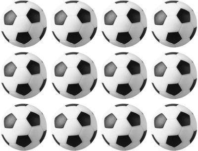 

Play City Soccer, Foosball Table Balls Foosball(Pack of 12, Black, White)