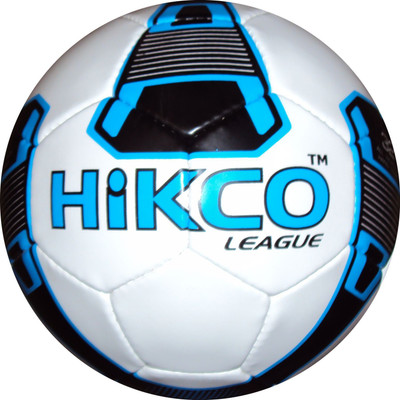 Hikco BlueLeague Football - Size: 5(Pack of 1, Blue)