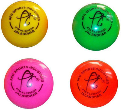 

APG Wind Ball Cricket Rubber Ball(Pack of 4, Multicolor)