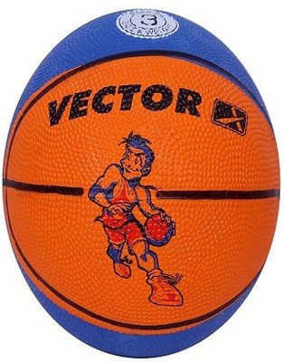

Vector X BB-TOON-BLUE-ORANGE Basketball - Size: (Pack of 1, Blue, Orange