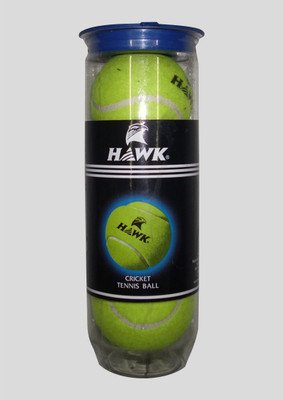 

HAWK Play, Pack Of 3 Cricket Tennis Ball(Pack of 3, Green)