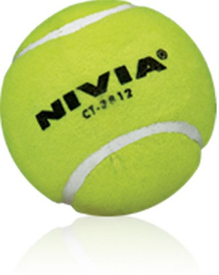 

Nivia 01 Cricket Tennis Ball(Pack of 12, Yellow)