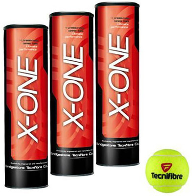 

Tecnifibre X-ONE Tennis Ball(Pack of 12, Yellow)